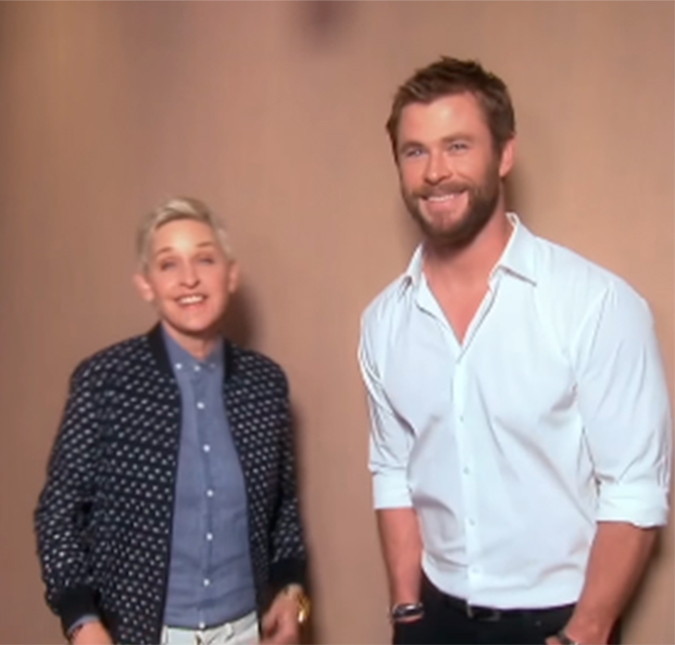 Chris Hemsworth surpreende fã com massagem em vídeo maravilhoso, confira!