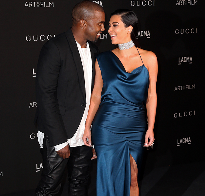 Kim Kardashian rebate rumores de que seu casamento com Kanye West estaria em crise