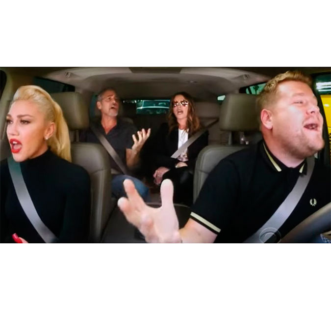 Gwen Stefani explica porque não envelhece nunca em meio a um karaokê no carro com George Clooney e Julia Roberts, assista!