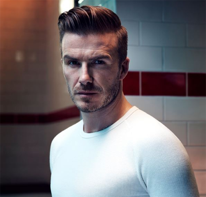 David Beckham é flagrado flertando com morena misteriosa na academia, diz <i>site</i>