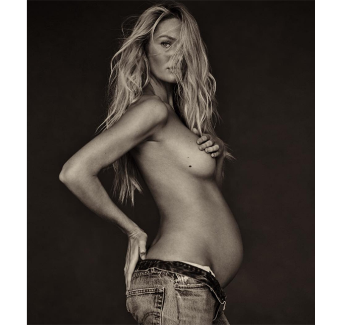 Candice Swanepoel revela o sexo do seu bebê, saiba!