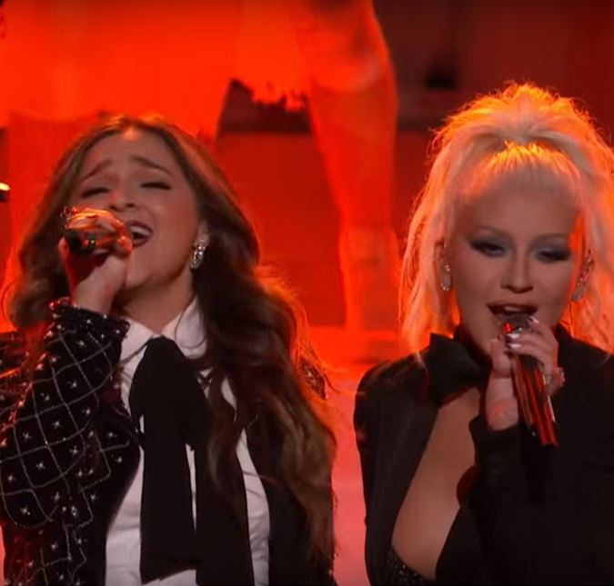 Christina Aguilera recebe agradecimentos da atriz de <i>A Malandrinha</i> no <i>The Voice</i>, veja!