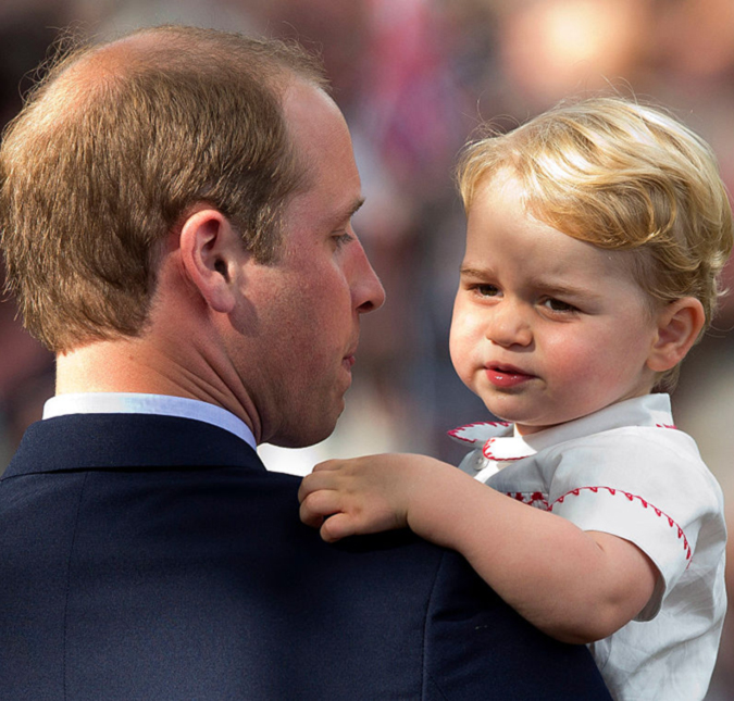 Príncipe William ensina segredo para fazer os filhos pararem de chorar, saiba qual é!