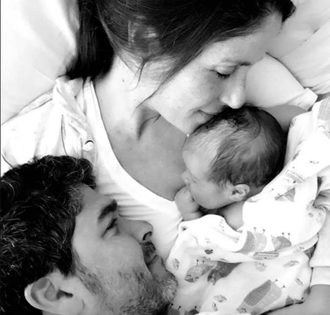 Soleil Moon Frye, de <I>Punky, A Levada da Breca</i>, dá à luz seu quarto filho