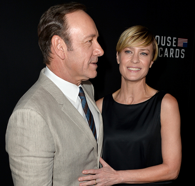 Robin Wright, de <I>House Of Cards</I>, exige que seu salário seja equivalente ao de Kevin Spacey