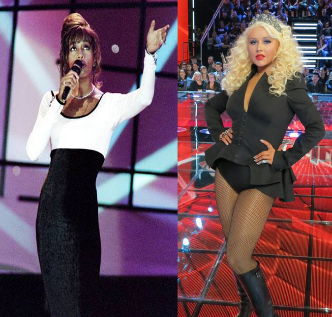Holograma de Whitney Houston supostamente fará dueto com Christina Aguilera