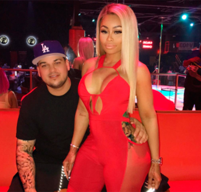 Blac Chyna publica ultrassom de bebê e manda mensagem fofa para Rob Kardashian