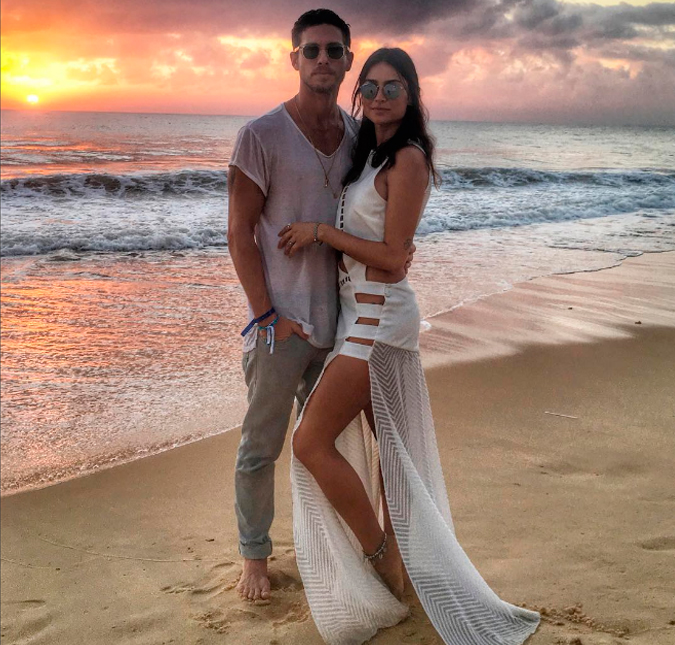 Que sonho! Thaila Ayala recebe declaração do namorado, Adam Senn