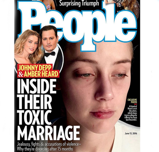 <i>Relacionamento de Johnny Depp e Amber Heard sempre foi tóxico</i>, segundo fontes próximas ao casal, saiba mais!