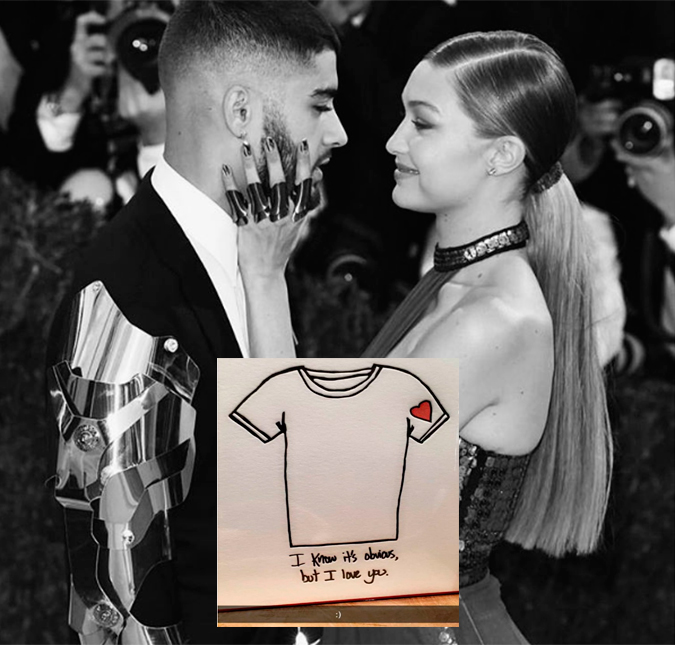 Gigi Hadid faz <i>Snap</i> misterioso após suposto termino com Zayn Malik