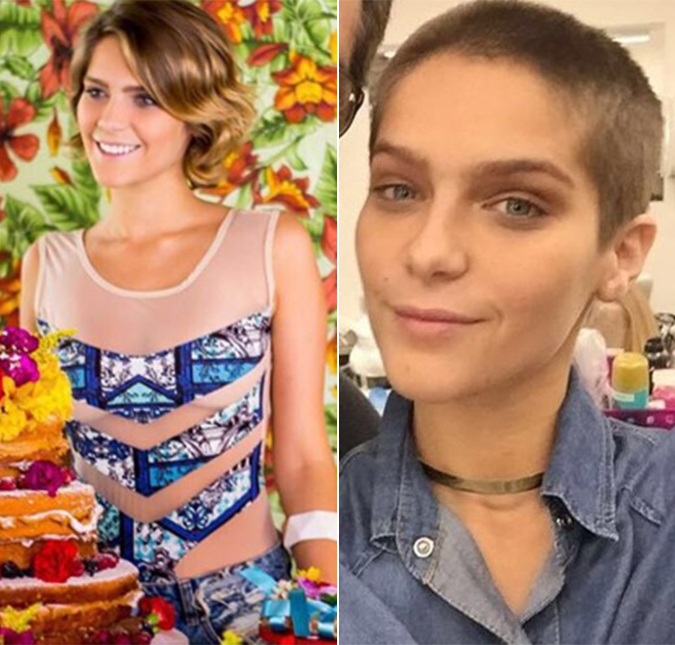 Isabella Santoni raspa o cabelo para viver personagem com leucemia, vem ver!