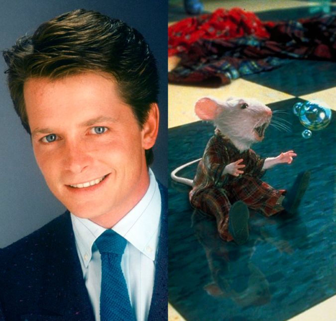 Nos três filmes de Stuart Little, lançados em 1999, 2002 e 2005, adivinha quem era o dublador oficial do ratinho? Isso mesmo, Michael J. Fox! Se você nunca assistiu a esta animação em seu áudio original, faça isso agora! Você irá se surpreender e ver o talento de Michael como dublador. Afinal, Stuart Little fez o maior sucesso, não é mesmo? Nos três filmes de Stuart Little, lançados em 1999, 2002 e 2005, adivinha quem era o dublador oficial do ratinho? Isso mesmo, Michael J. Fox! Se você nunca assistiu a esta animação em seu áudio original, faça isso agora! Você irá se surpreender e ver o talento de Michael como dublador. Afinal, Stuart Little fez o maior sucesso, não é mesmo?