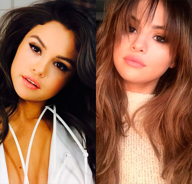 Selena Gomez muda o visual e adota franjinha, veja como ficou!