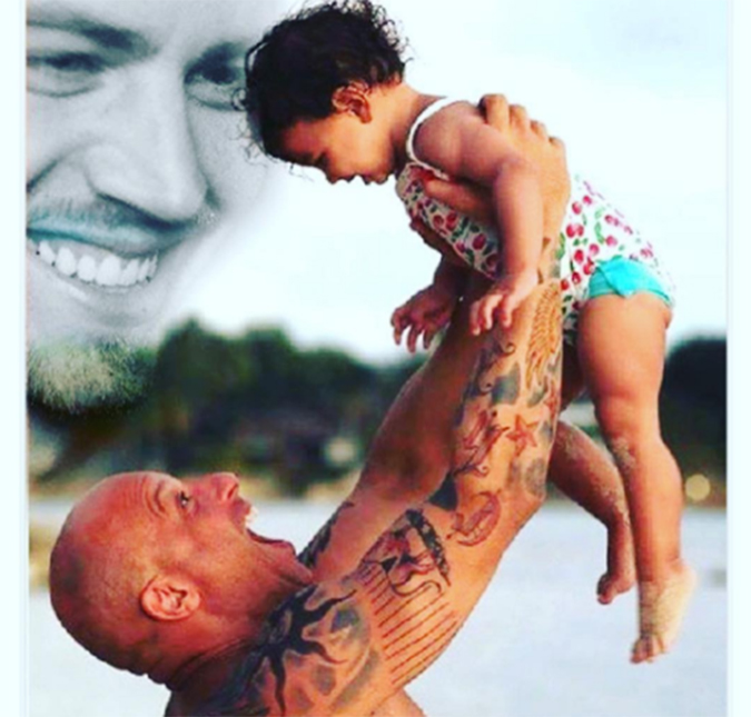Vin Diesel faz homenagem a Paul Walker em foto com a filha, Pauline