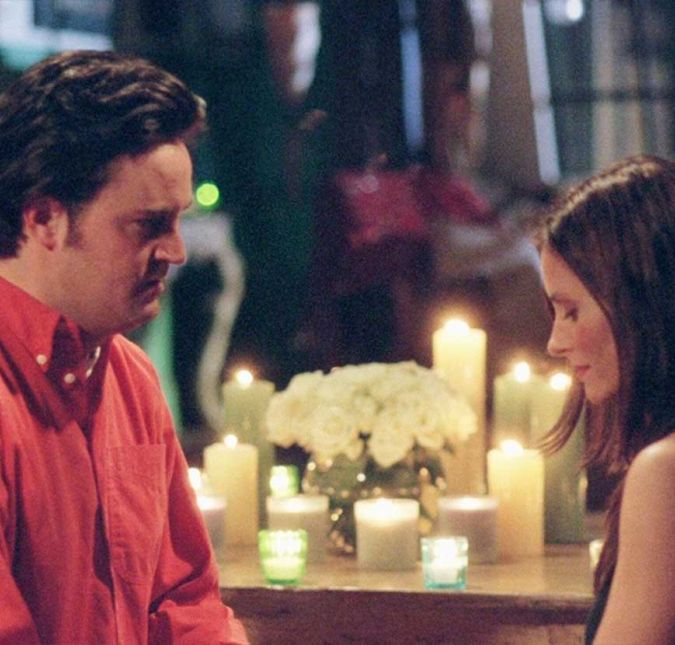 Os personagens de Matthew Perry e Courteney Cox realmente conquistaram nossos corações