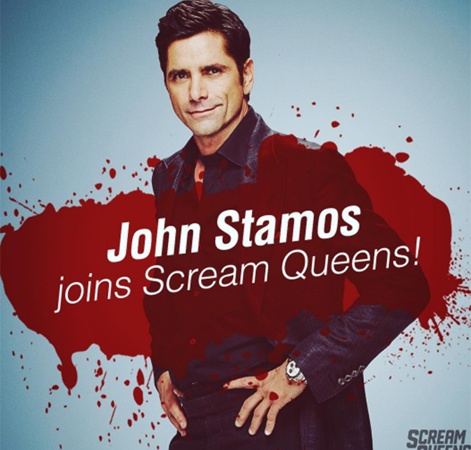 Prepara-se para gritar muito com John Stamos na segunda temporada de <i>Scream Queens</i>!