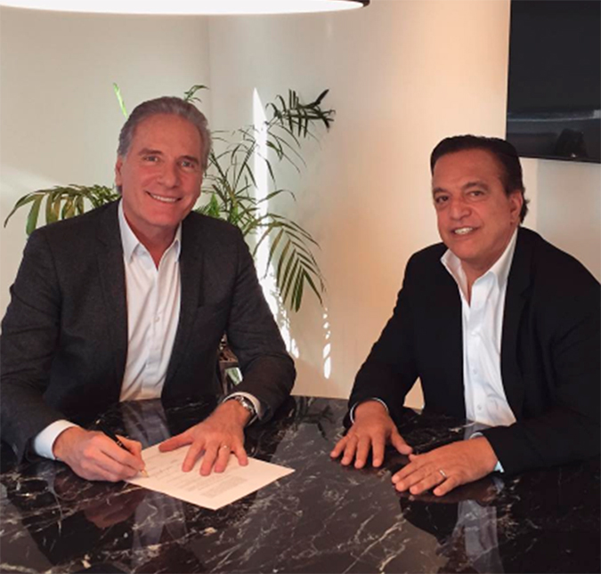 Roberto Justus investe na carreira artística e contrata sobrinho de Hebe Camargo como empresário