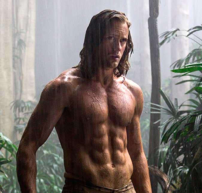 Ator de <i>A Lenda de Tarzan</i>, Alexander Skarsgård, abandona dieta depois de gravar o filme