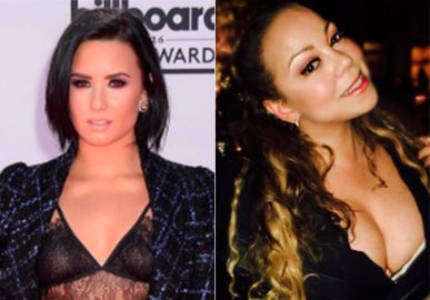 Demi Lovato detona Mariah Carey na <i>web</i>: -<i>Ela desrespeita as pessoas o tempo todo</i>