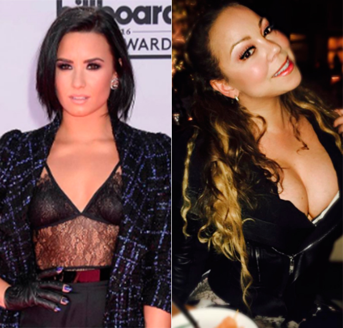 Demi Lovato detona Mariah Carey na <i>web</i>: -<i>Ela desrespeita as pessoas o tempo todo</i>