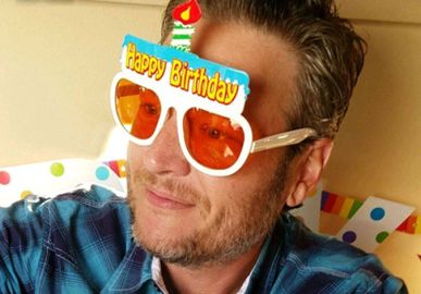 Blake Shelton comemorou os 40 anos de idade em grande estilo, veja fotos!
