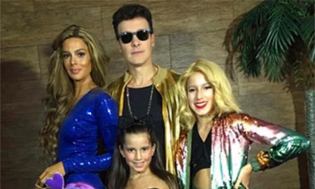 Rodrigo Faro encarna Justin Bieber em festa de aniversário das filhas, veja!