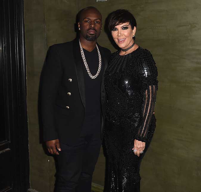 Kris Jenner e Corey Gamble teriam terminado namoro e o motivo pode ter sido Kourtney Kardashian, entenda!