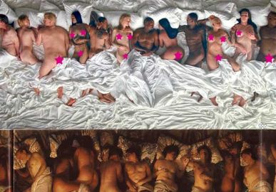 Novo clipe de Kanye West traz Taylor Swift nua na cama com ele, Kim Kardashian e mais famosos, saiba mais!
