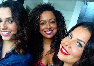 <i>Sessão nostalgia</i>: Fernanda Souza reúne ex-Chiquititas para gravar seu novo programa, veja!