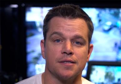 Matt Damon transforma civis em espiões por um dia e tudo por uma ótima causa, confira!