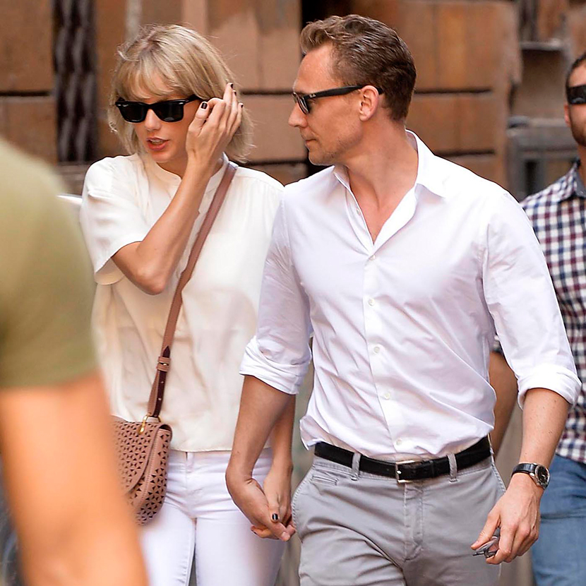 Namoro de Taylor Swift e Tom Hiddleston pode ser encenado, diz <I>site</i>