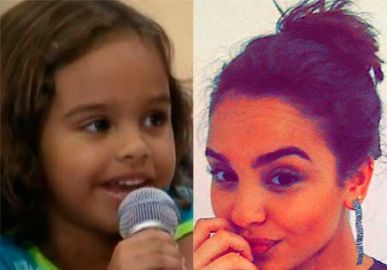 Aos 19 anos, ex-atriz mirim, Ana Beatriz Cisneiros comemora a gravidez