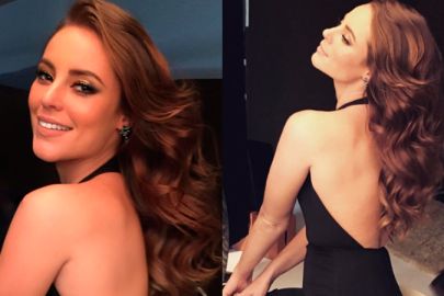 Paolla Oliveira exibe sua beleza com vestido revelador