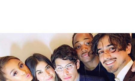 Ariana Grande se reencontra com os amigos da série <I>Brilhante Victória</i> para comemorar seu aniversário, veja!