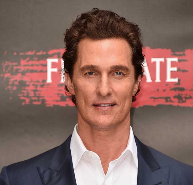 Matthew McConaughey vira professor de uma universidade norte-americana, saiba os detalhes!