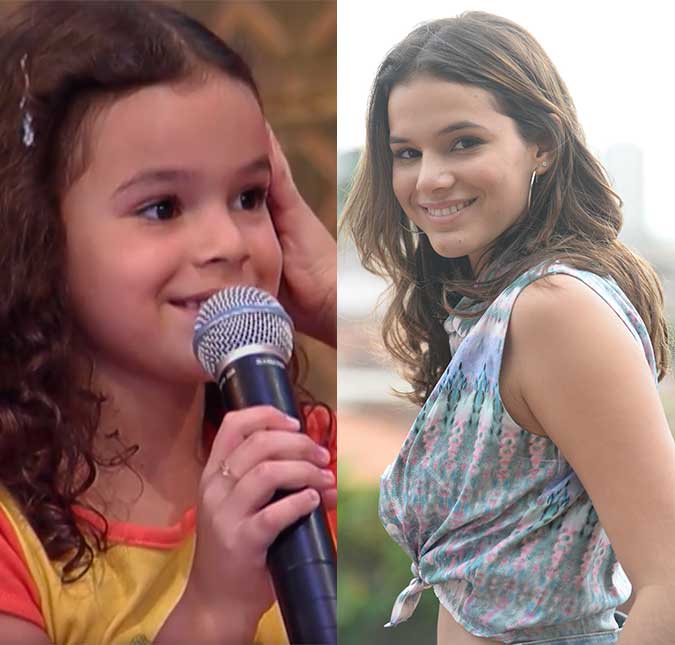 Bruna Marquezine participa do novo programa de Márcio Garcia 14 anos depois de <I>Gente Inocente</I>, veja como a estrela mudou!