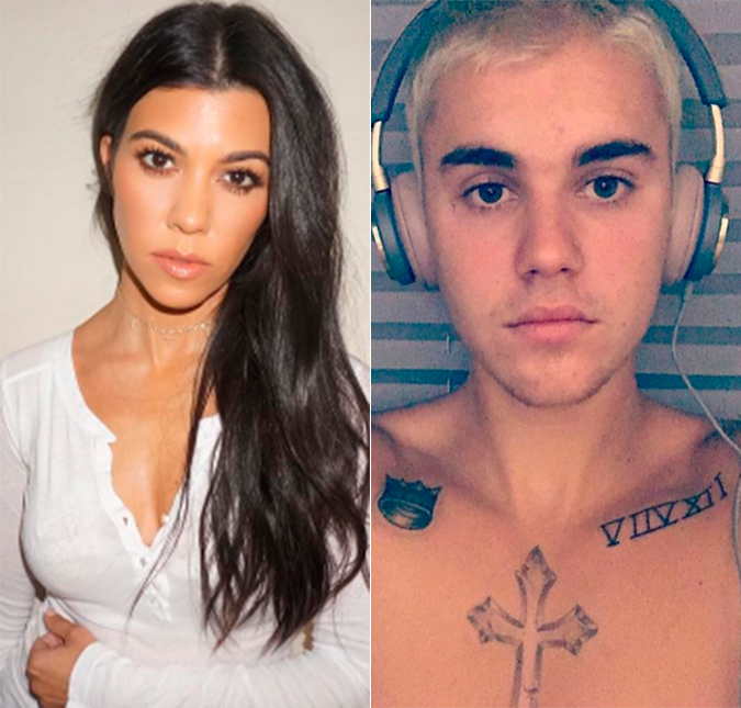 De férias em Miami, Kourtney Kardashian vai à mesma balada que Justin Bieber e aumenta rumores de <i>affair</i>