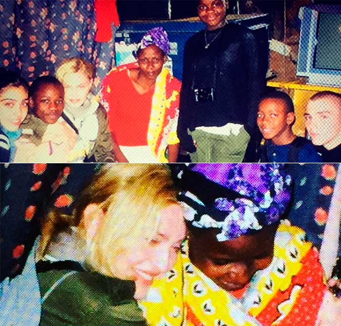 Madonna visita família no Quênia que tem apoio de sua <i>ONG</i>, veja!