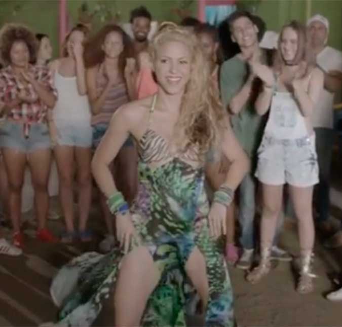 Shakira divulga prévia de seu novo clipe, vem ver!