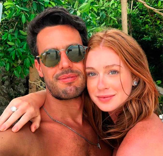 Pais de Marina Ruy Barbosa já sabiam que a filha seria pedida em casamento, diz jornal