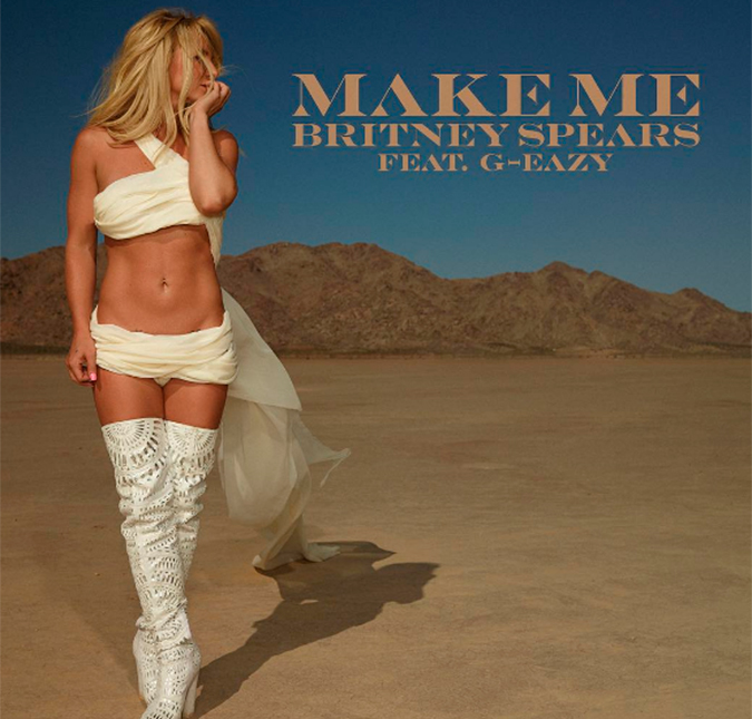 Britney Spears lança a música <I>Make Me</I> e exibe o corpão na capa do <I>single</I>, veja!