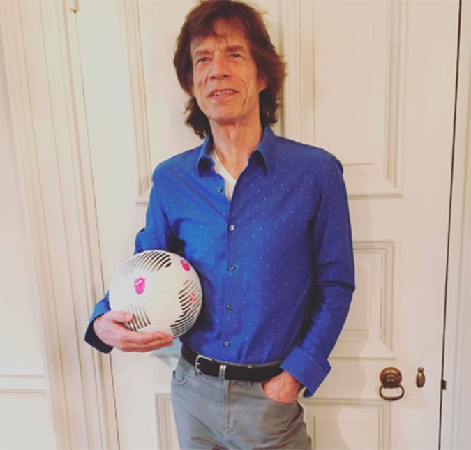 Aos 72 anos de idade, Mick Jagger será pai pela oitava vez, diz jornal