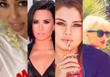 Quem você seria: Miley Cyrus, Demi Lovato, Selena Gomez ou Taylor Swift?