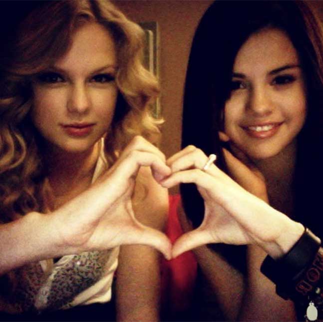 Taylor Swift volta ao <I>Instagram</i> para parabenizar Selena Gomez