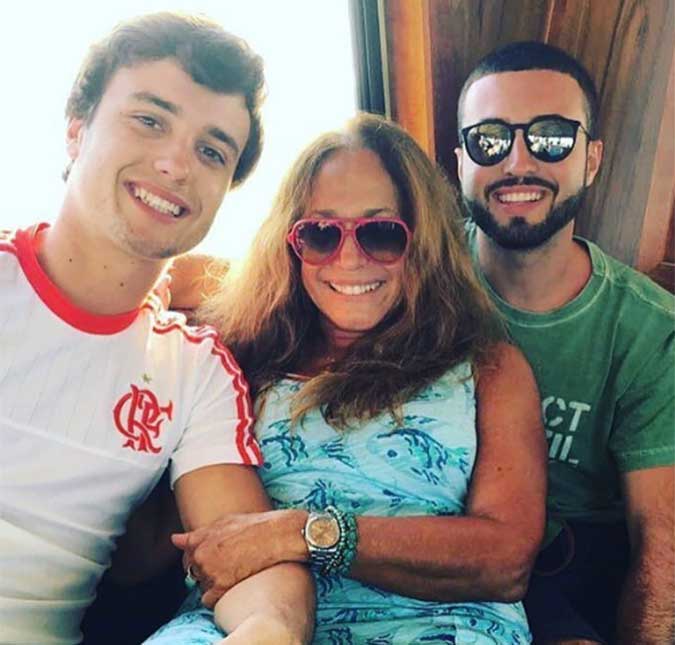 Susana Vieira ganha homenagem de seus dois netos no Dia da Avó: <i>Ela é gata, ela é divertida, ela é o máximo!</i>