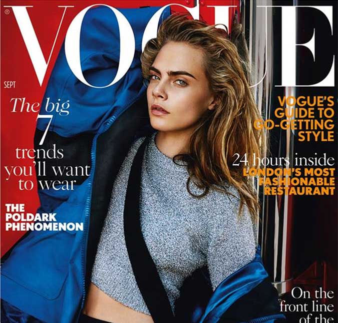 Cara Delevingne abre o jogo sobre sua sexualidade e afirma: <i>- Se as pessoas quiserem dizer que eu sou gay, isso é ótimo</i>