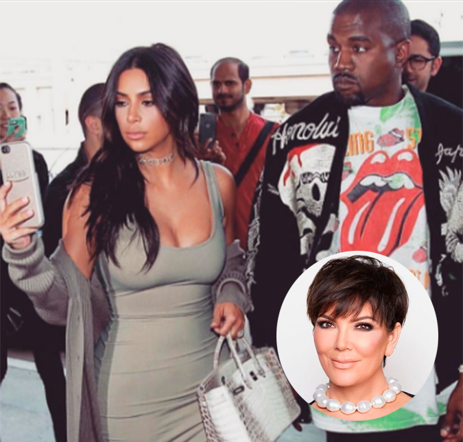 Kris Jenner ordena terapia para evitar divórcio entre Kim Kardashian e Kanye West, diz <i>site</i>
