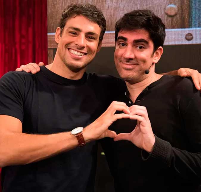 Cauã Reymond mostra que é bom de canto e enfrenta batalha musical com Marcelo Adnet, entenda!