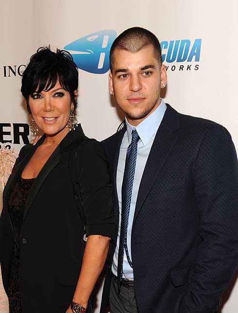 Kris Jenner recebe presente fofo de Rob Kardashian após acidente