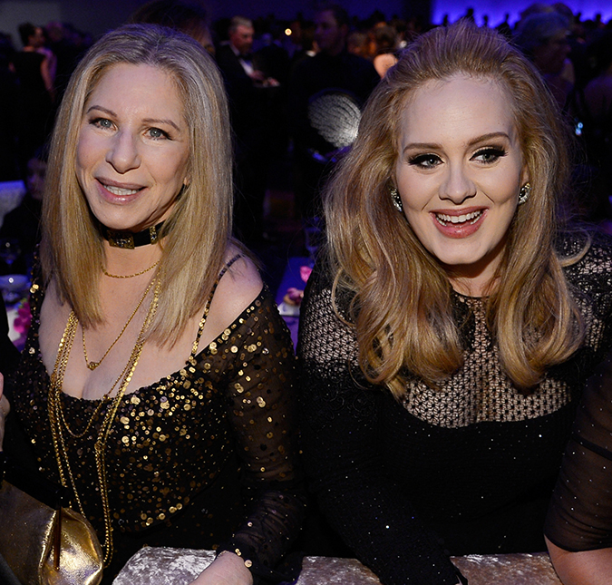 Adele pode gravar um álbum em parceria com Barbra Streisand, saiba tudo!